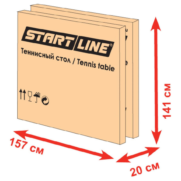 Стол теннисный Start line Leader