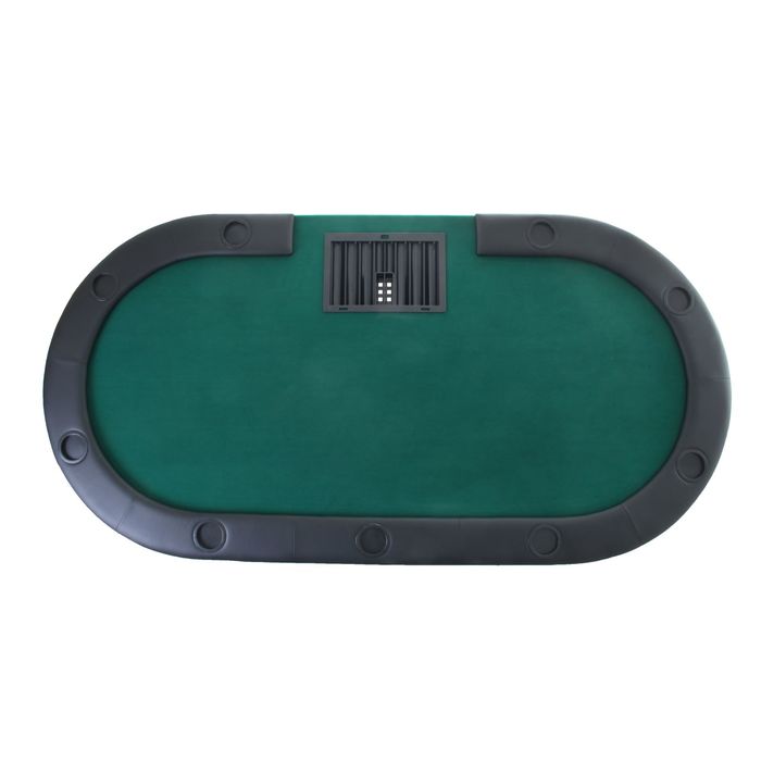 Покерный стол–казино для 9 игроков, складной