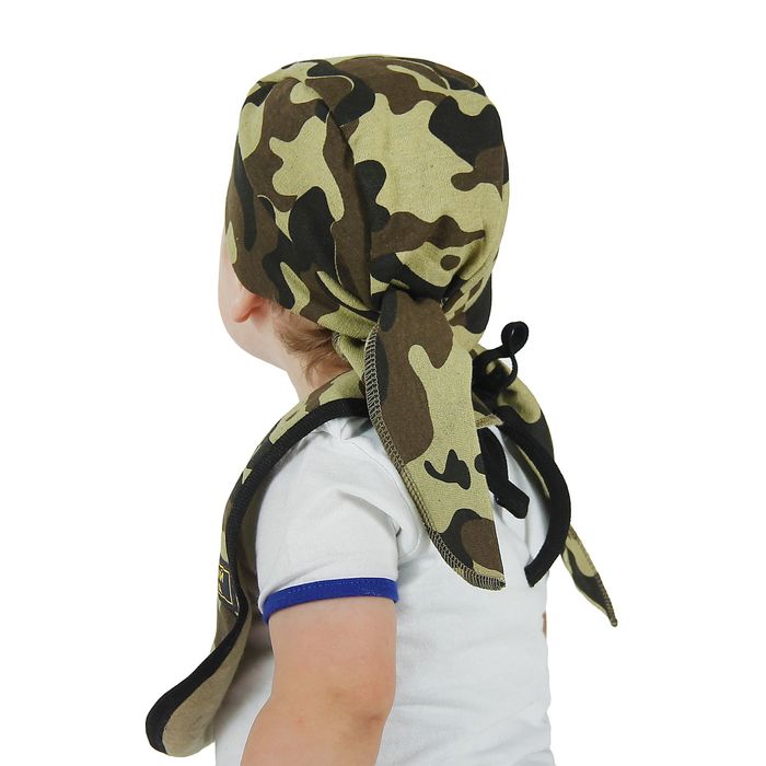 Карнавальный комплект военного "Мамин герой", нагрудник, бандана, варежки