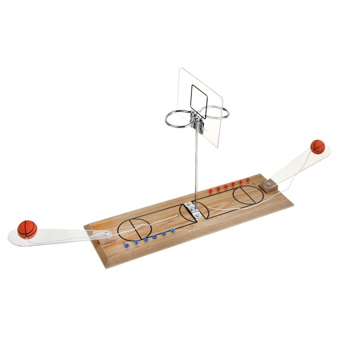 Игра "Настольный баскетбол", в наборе 2 мяча, 2 корзины