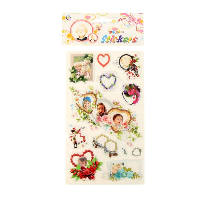 Наклейка "Фоторамочки" МИКС