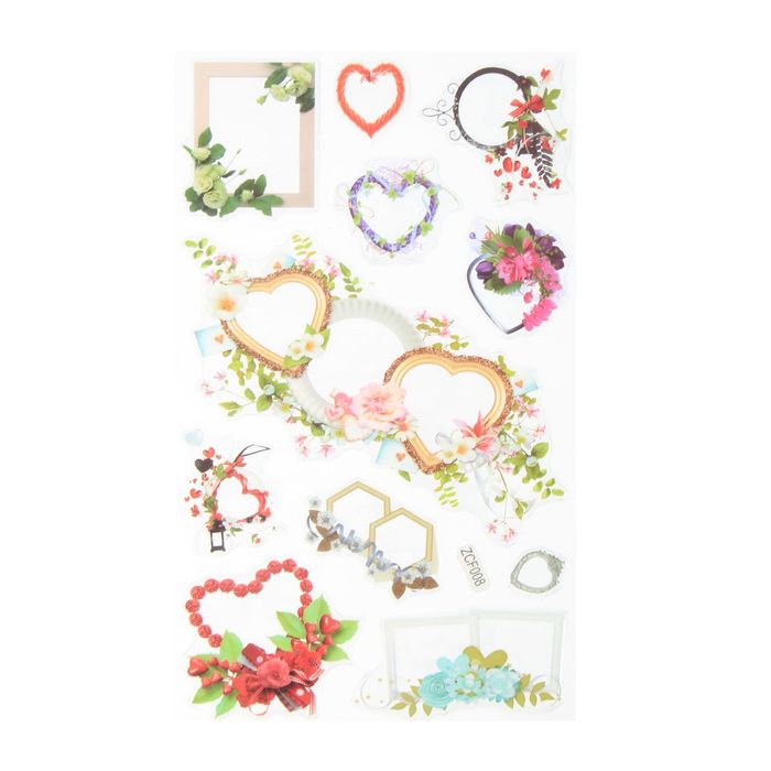 Наклейка "Фоторамочки" МИКС