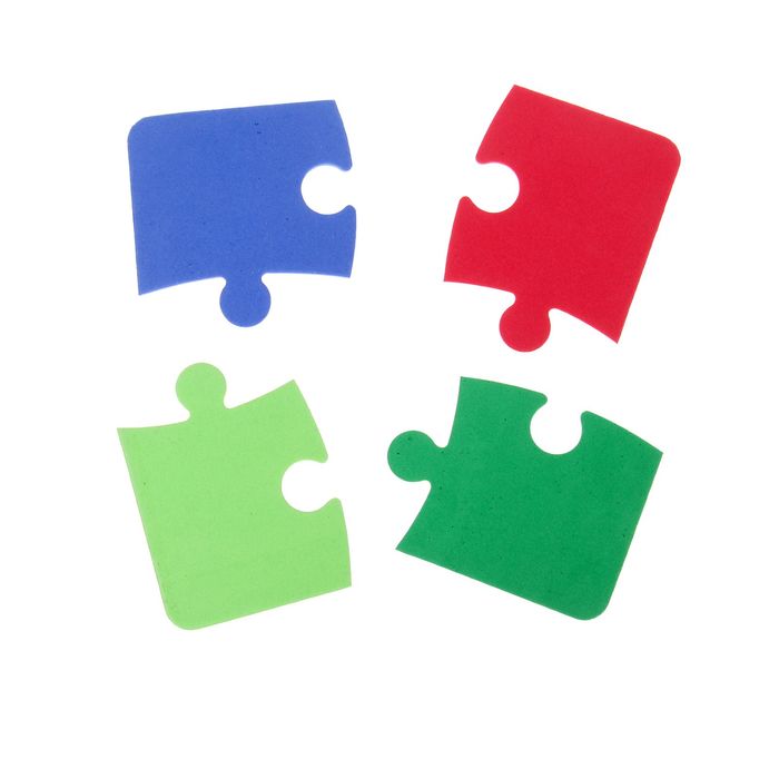 Развивающий коврик-пазл «Динозавры», 28 элементов, цвета МИКС