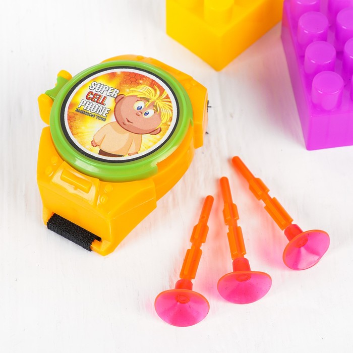 Стрелялка "Часы", цвета МИКС