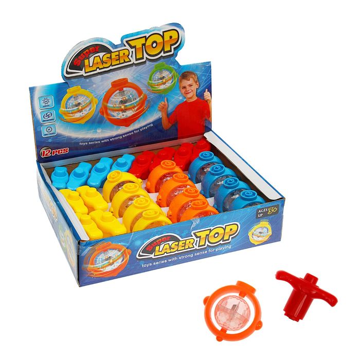 Волчок световой "Вихрь", цвета МИКС