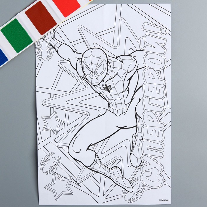 Коробка подарочная "Ты круче всех", Человек-Паук, + бонус