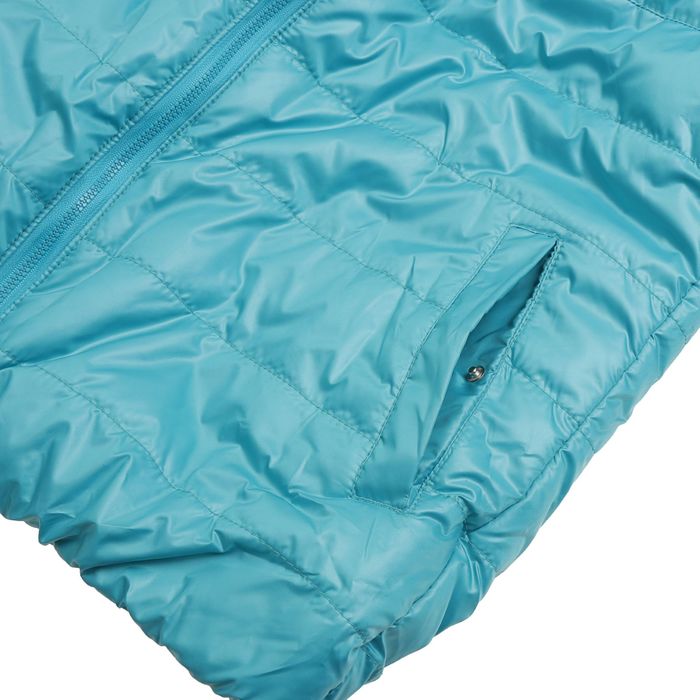 Куртка женская с мехом "ХЛОЯ", размер 42 (XS), цвет бирюза