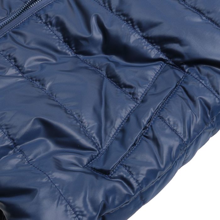 Куртка женская с мехом "ХЛОЯ", размер 42 (XS), цвет индиго