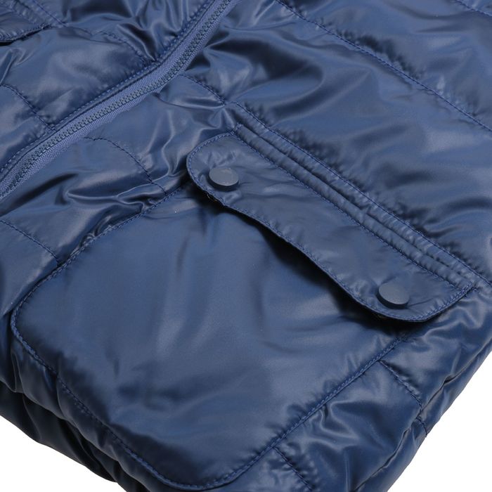 Куртка женская с мехом "ПАУЛА", размер 42 (XS), цвет индиго