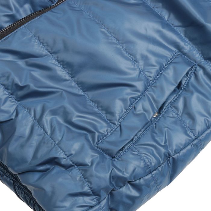 Куртка женская с мехом "ХЛОЯ", размер 42 (XS), цвет джинс