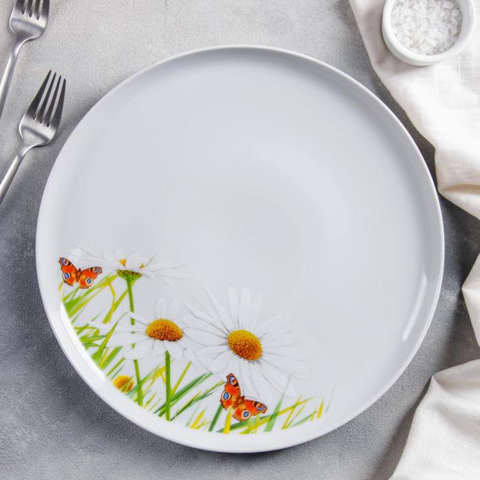 Блюдо для пиццы 30 см "Ромашка"