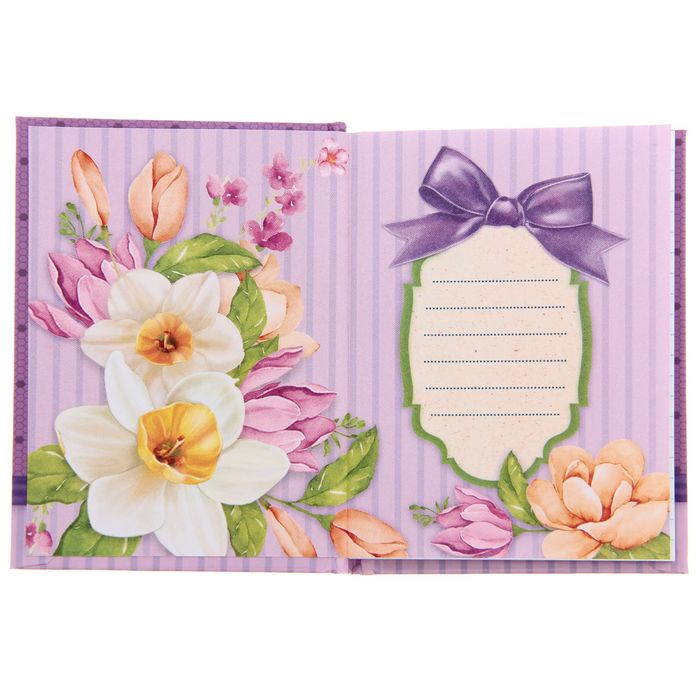 Блокнот "Самой восхитительной и прекрасной тебе!", твёрдая обложка, А7, 64 листа