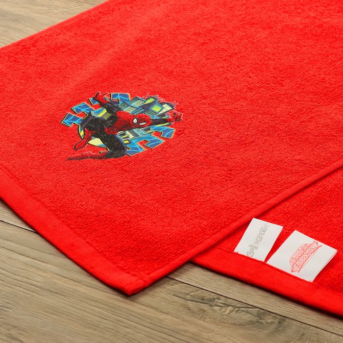 Полотенце махровое, Человек-Паук