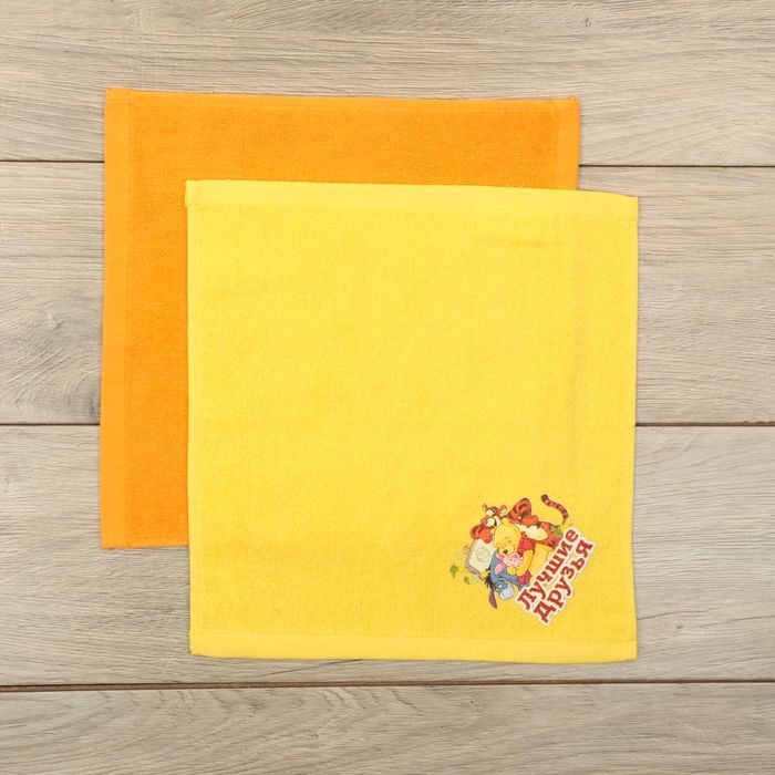 Набор махровых полотенец - 2 шт, Медвежонок Винни и его друзья