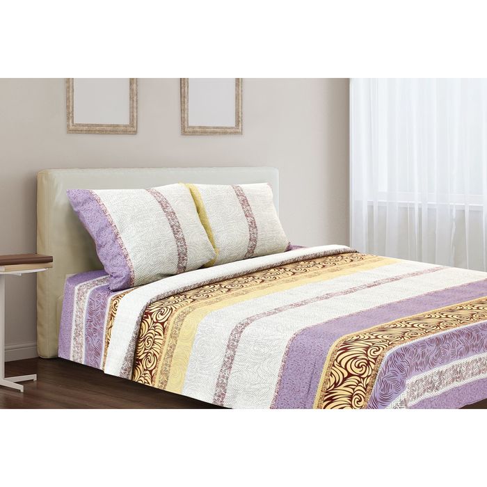 Постельное бельё "Этель Классик" Комильфо дуэт, размер 150х210 см - 2 шт., 220х240 см, 70х70 см - 2 шт.