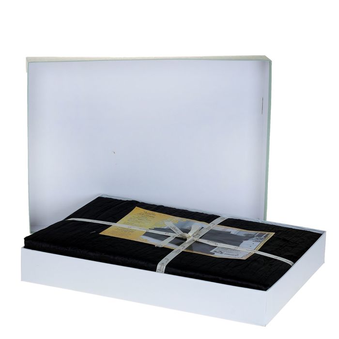 Постельное бельё "Этель Элегант" 2 сп. Ночь 180х210 см, 220х240 см, 50х70+5 см - 2 шт., верх иск.шелк, низ 100% хлопок