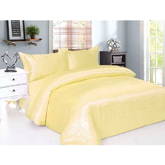 Постельное бельё "Этель Элегант" евро Милк 200х220 см, 220х240 см, 50х70+5 см - 2 шт., верх иск.шелк, низ 100% хлопок