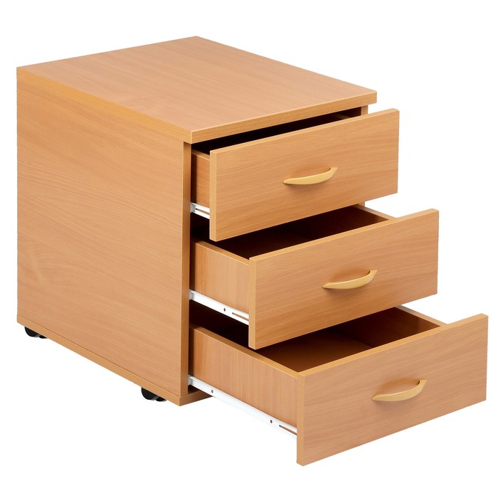 Тумба выкатная 410*500*550 бук бавария