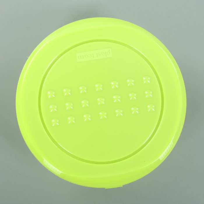 Набор контейнеров пищевых круглых 500 мл, 3 шт, цвет МИКС