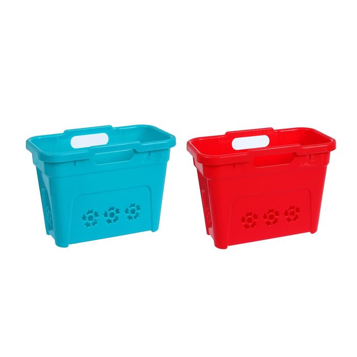 Корзина универсальная 7 л, с ручками, цвет МИКС