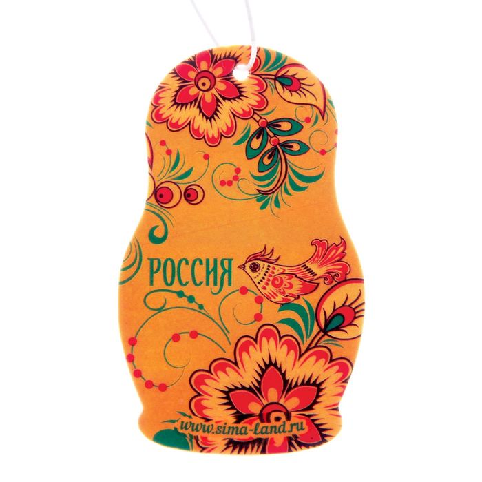 Ароматизатор в авто серия Родные узоры свежая трава