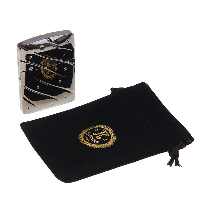 Зажигалка "Джип" в подарочной коробке, кремний, цвета МИКС