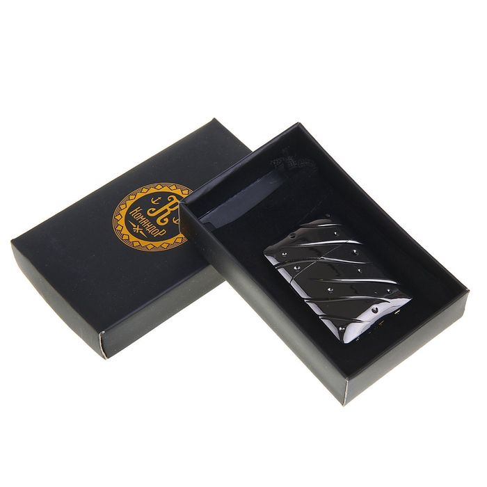 Зажигалка "Джип" в подарочной коробке, кремний, цвета МИКС