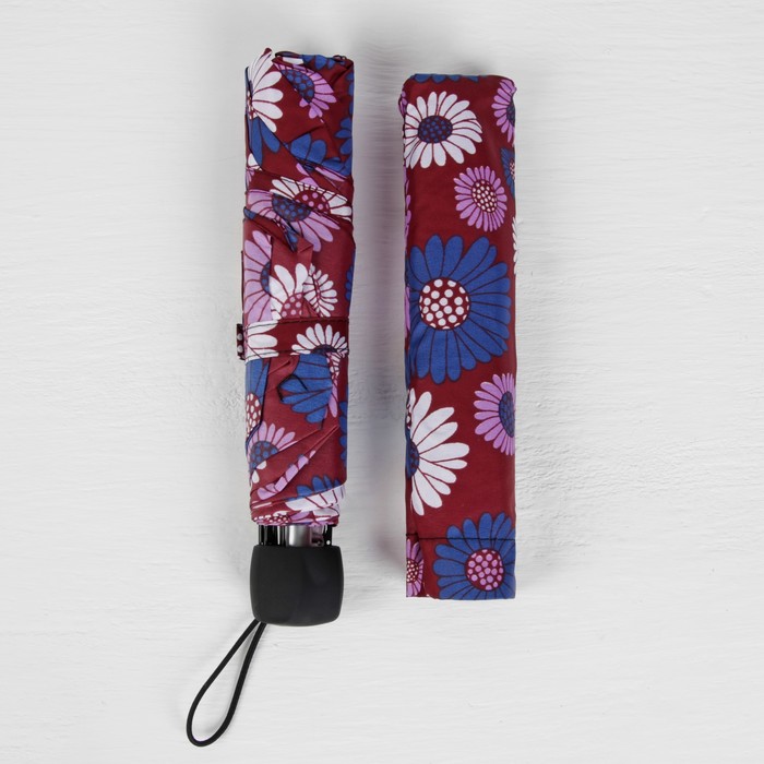 Зонт механический "Ромашки", R=48cм, цвет МИКС