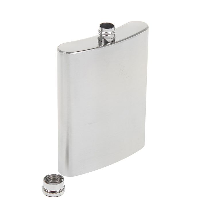 Набор фляжек 3 в 1 под нанесение, 240 мл, хром