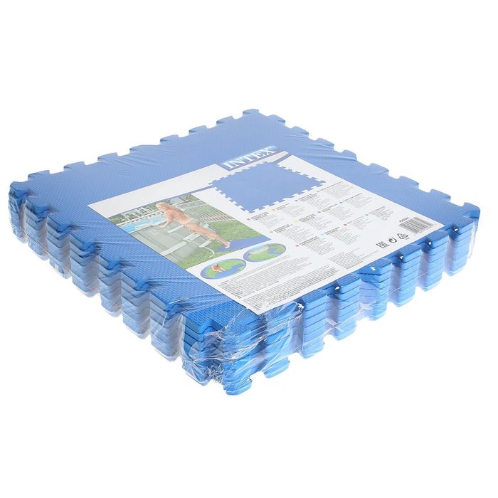 Подстилка для бассейна, 50х50х8 см, 8 деталей 29081 INTEX