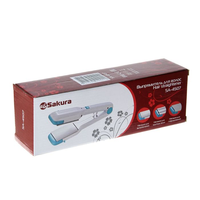 Выпрямитель Sakura SA-4507, 30 Вт, алюминиевые пластины, бело-голубой