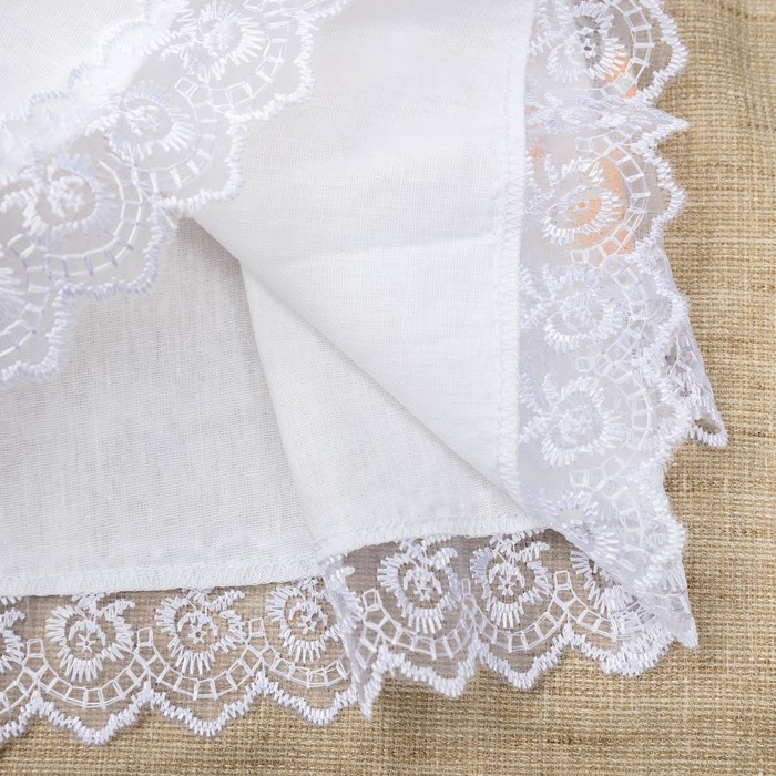 Платье крестильное, рост 74-80 см, цвет бело-персиковый 2021