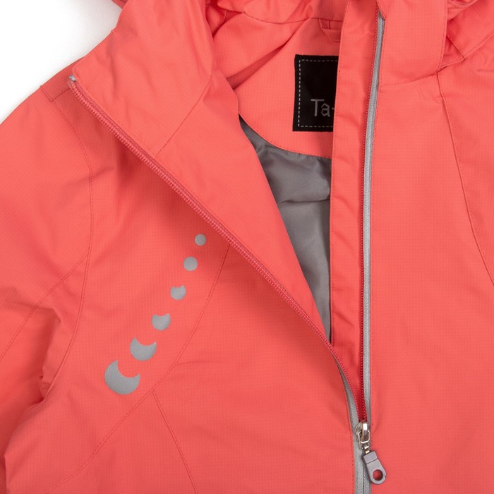 Куртка для девочки, рост 128-134 см (68), цвет коралл ТФ 32009/1 ФФ