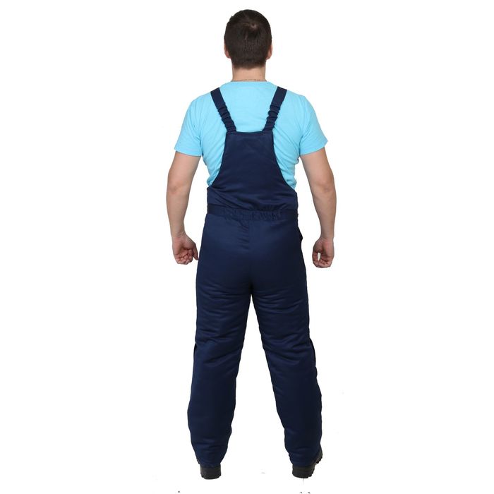 Костюм "Буран", размер 44-46, рост 170-176 см, цвет тёмно-синий/василёк