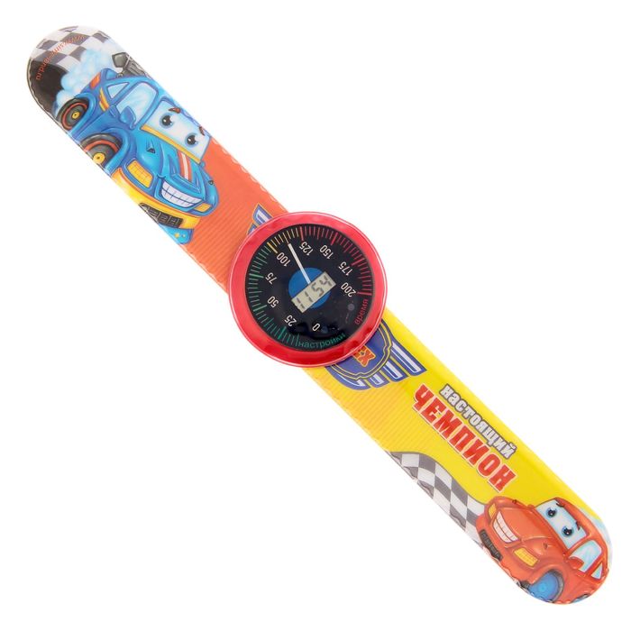 Часы наручные электронные "Настоящий чемпион"