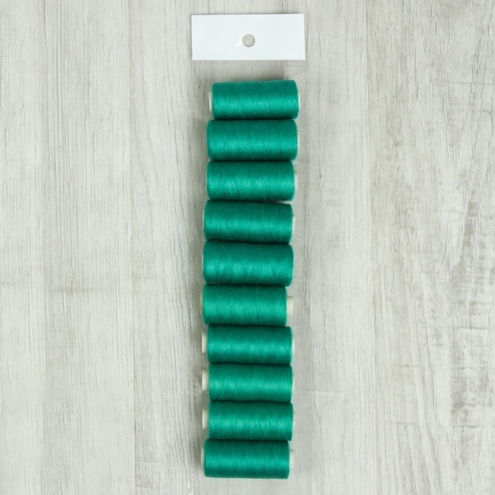 Нитки 40/2, 300м, №235, зелёный