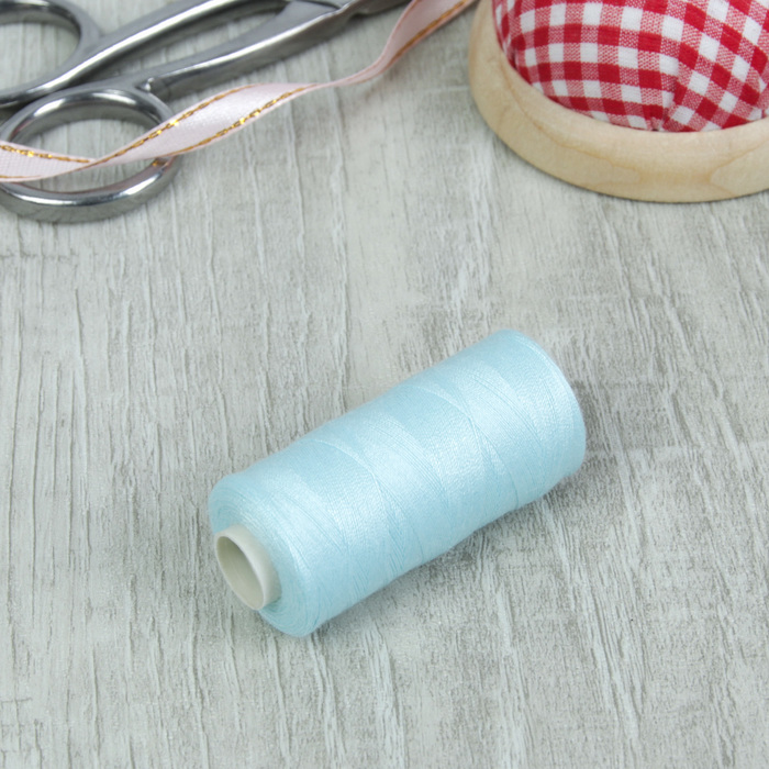 Нитки 40/2, 300м, №277, голубой