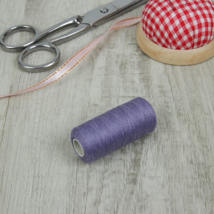 Нитки 40/2, 300м, №190, сиреневый