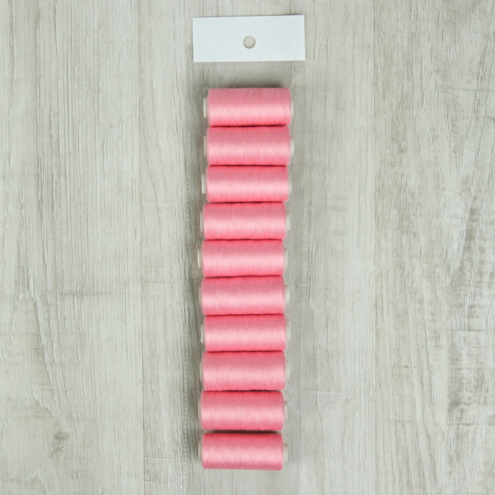 Нитки 40/2, 300м, №155, розовый