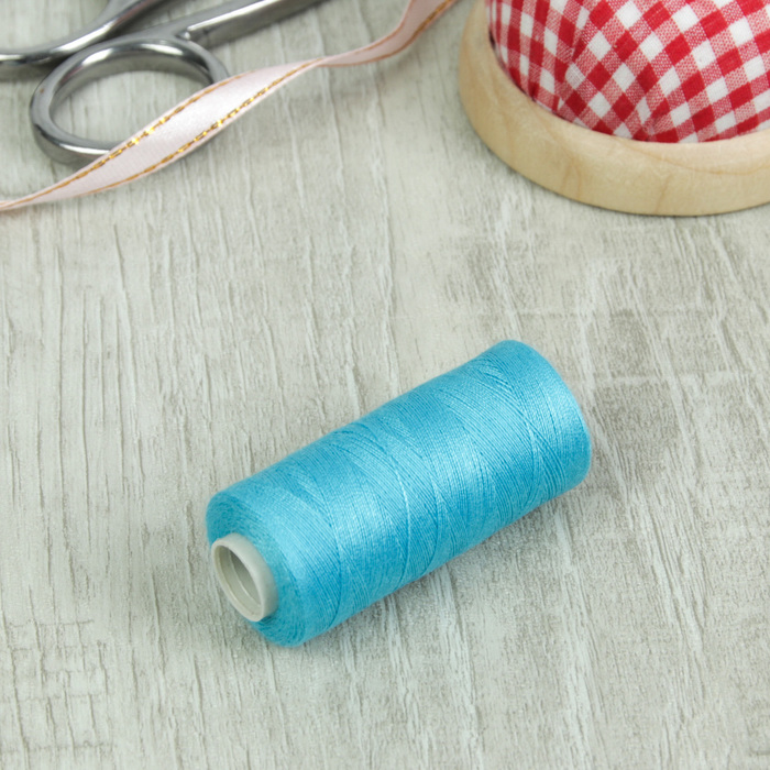 Нитки 40/2, 300м, №257, голубой