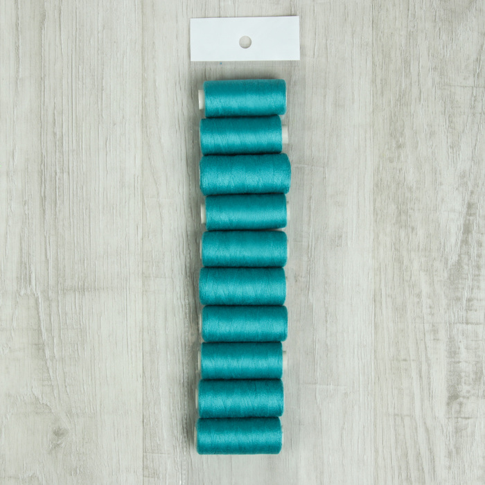 Нитки 40/2, 300м, №241, сине-зелёный