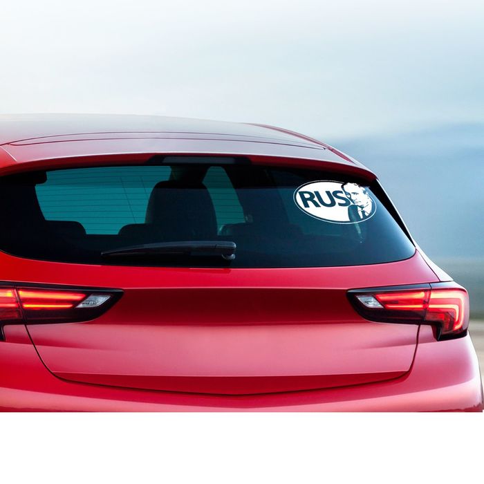 Наклейка на авто "Путин"