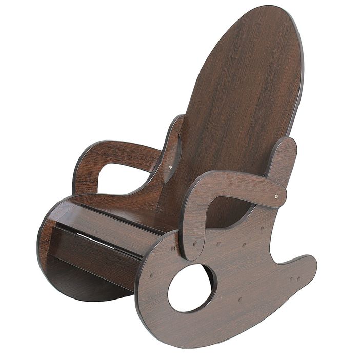 Кресло- качалка "Колли", цвет венге