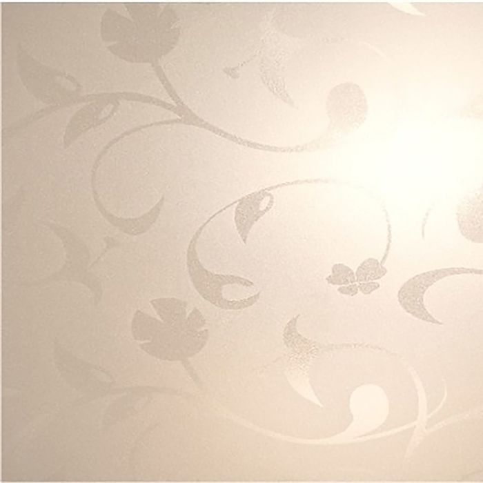 Полка для цветов "Соло", цвет крем/тиснение цветы