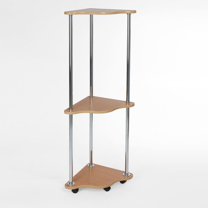 Полка для цветов "Оникс-2", цвет бук тёмный