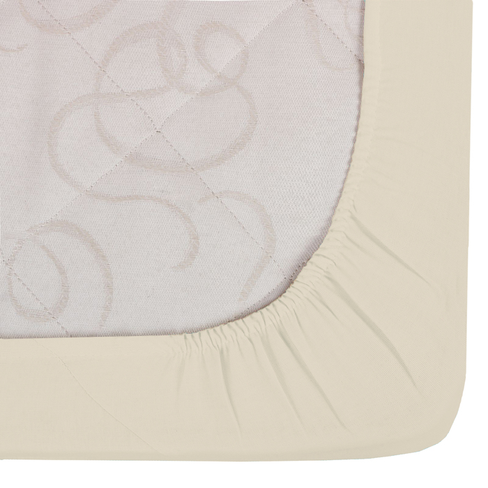 Простыня на резинке "Этель" Папирус, размер 160х200 + 20 см