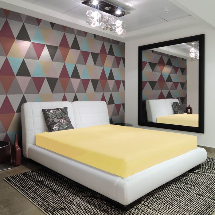 Простыня на резинке "Этель" Мелоун, размер 160х200 + 20 см