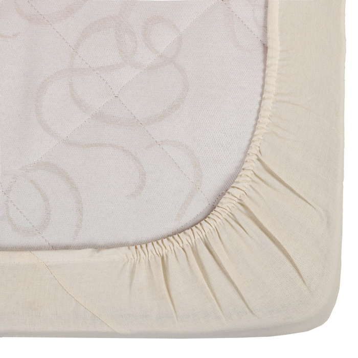 Простыня на резинке "Этель" Сильвер, размер 90х200 + 20 см