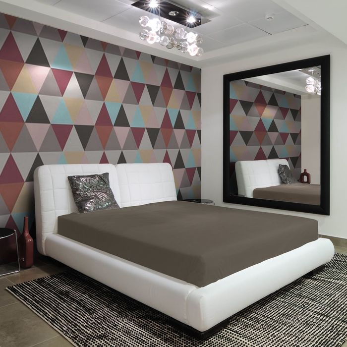 Простыня на резинке "Этель" Антрацит, размер 90х200 + 20 см