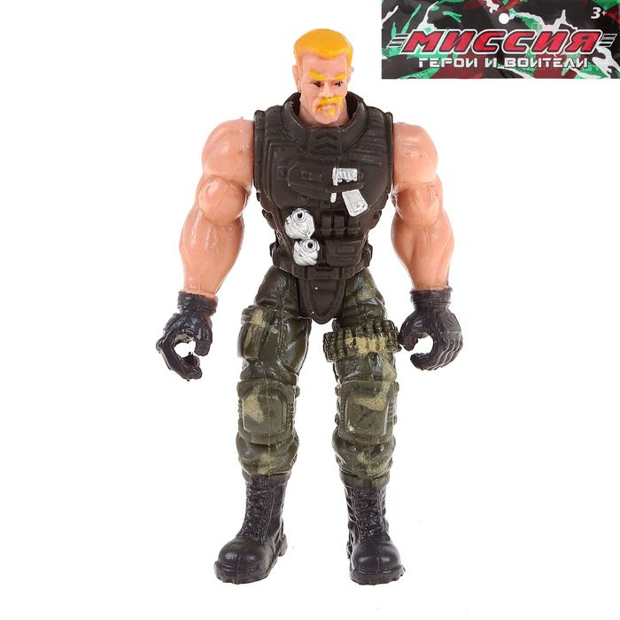 Фигурка солдатика "Спецназ", МИКС